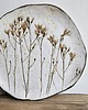 patery i talerze Patera ceramiczna z roślinami 2