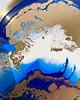 patery i talerze Taca dekoracyjna Earth 5