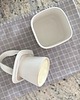 pojemniki kuchenne Ceramiczna maselniczka francuska / Elegancki akcent na Twoim stole 4