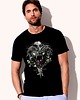t-shirty męskie Koszulka czarna  męska Viper skull 1