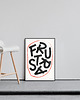 plakaty Plakat Sitodruk FRUSTRA 1