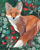 plakaty Wild Fox ilustracja drukowana 3