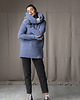 swetry damskie  Sweter Boucle Niebieski 4