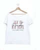 t-shirt damskie Jak Ci nie idzie Oversize Biały 1