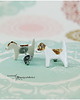 kolczyki ceramiczne Kolczyki ceramiczne Jack russell terrier mini pieski-   1