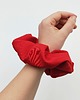 gumki do włosów Big scrunchie Czerwień 1