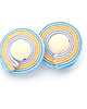 kolczyki soutache Pastelowe mini kolczyki 2 3