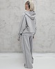 komplety damskie Lucia komplet z rozpinaną bluzą i szerokimi spodniami Glacier Gray 4