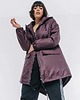 kurtki damskie Kurtka / płaszcz typu parka burgundowa 1