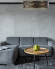 plafony Elegancka Lampa Sufitowa GRENADA MARMUR fi - 80 cm z Kloszem Marmurkowym 3