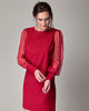 sukienki mini damskie Diabolo red dress - piękna elegancka sukienka 2
