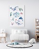 obrazy i plakaty do pokoju dziecięcego Under the sea - plakat 1
