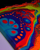 obrazy Kolorowy obraz świecący w UV "Fluid life"- 3 x 40x60 cm wysyłka gratis 8
