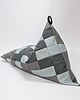 pufy do siedzenia Puf OVNI LONG zero waste OSKAR PEREK TRICOLORE szary 3