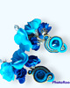 kolczyki soutache Kolczyki w odcieniach niebieskiego 1