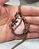 wisiory Wisiorek pink opal 9