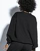 bluza bez kaptura damska Bluza damska crewneck F1809 black 1