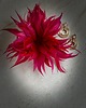 broszki Broszka z piór fuksja 1