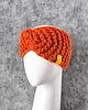 czapki damskie WOOLY ruda opaska z wełny i alpaki 2