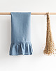 fartuchy kuchenne Ręcznik kuchenny lniany DUSTY BLUE 2