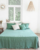 koce i narzuty Lambrekin Classic EUCALYPTUS green 2