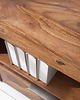 szafki Szafka pod TV RTV Authentic drewno sheesham 135cm 4