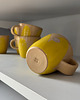 kubki Kubek Ceramiczny Żółty Vintage 300 ml  CA 3