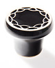 gałki do mebli Ceramiczna gałka do mebli czarna, wz.4 4