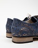 półbuty damskie Skórzane półbuty jazzówki Zapato model 246 granat etniczny 4