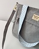 torby na ramię Torba T H E A Grey - mały shopper, szara zamszowa 1