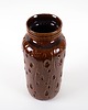 wazony Wazon ceramiczny brązowy, niemiecki design, lata 60, produkcja: West Germany 5