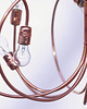 lampy wiszące Miedziany żyrandol 12 ramion. 4