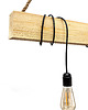 lampy wiszące Lampa wisząca sufitowa loft drewno Marlo 1