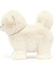 misie i maskotki Maskotka Przytulanka Piesek Pomeranian 24 cm 1