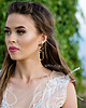kolczyki pozłacane Kolczyki pozłacane biurowe Nuptia Rose Gold 8
