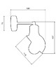 kinkiety Kinkiet Loft Origins T55 Czarny 3