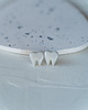 kolczyki ceramiczne Kolczyki porcelanowe ZĘBY 6