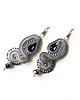 kolczyki soutache Sutaszowe kolczyki BAYAMO 1