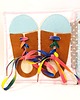 książeczki dla dzieci Pink Birthday Quiet Book książeczka sensoryczna manipulacyjna Bejbik 1