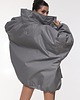 kurtki damskie Kurtka typu bomber oversize grey 4