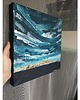 obrazy Obraz ręcznie malowany na płótnie 29x29 cm - abstrakcyjny pejzaż 2