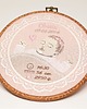 obrazy i plakaty do pokoju dziecięcego Haftowana personalizowana metryczka, pamiątka narodzin w oprawie 20 cm 5