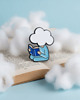 przypinki Pins "Głowa w chmurach" 2