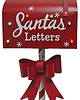 skrzynki, kufry i pudła Skrzynka na listy Santas Letters LED 103,5 cm 7