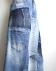 spódnice maxi Patchworkowa spódnica jeans r. 2