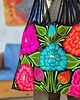 torby na ramię Torba haftowana Zinacantan kolorowe kwiaty hafty z Meksyku 1