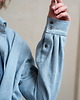 koszule damskie  Bawełniana koszula dżinsowa, LIGHT BLUE AMELIA 5