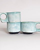 filiżanki Porcelanowa Filiżanka Espresso Larimar Turkus 4