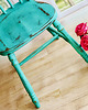 krzesła Krzesło turkusowe shabby chic, patyczak 1