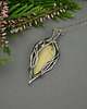 wisiory Wisiorek złoty labradoryt wire wrapping 1